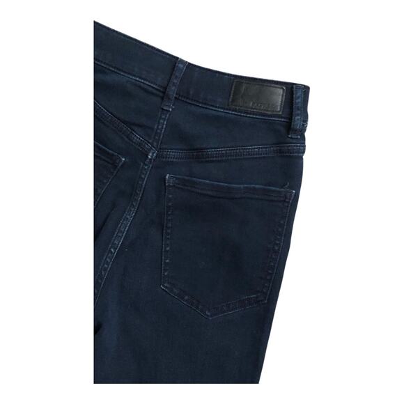 EXPRESS Womens Size 00 R Slim Super High Rise Denim Perfect Dark Wash Blue Jeans - Picture 3 of 6